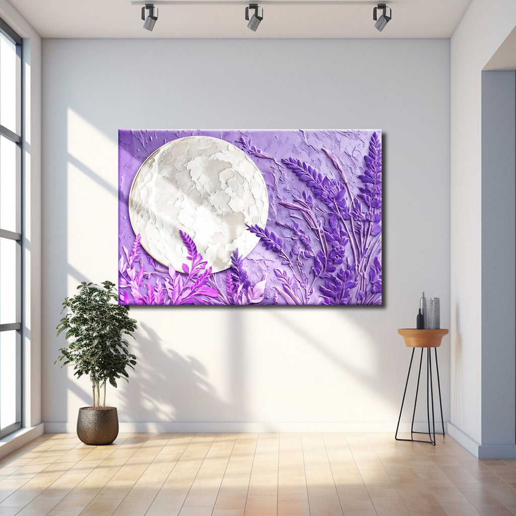 Lavander Moon Wall Art