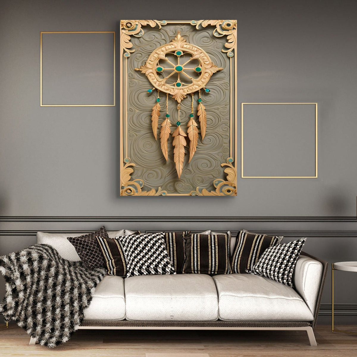 Whispering Feathers Wall Art II
