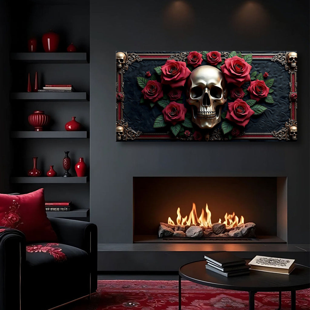 Vintage Skull Wall Art III