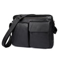 Top Grain Genuine Leather Mens Briefcase Business Messenger Bag New Fashion Crossbody Shoulder Bag 1044