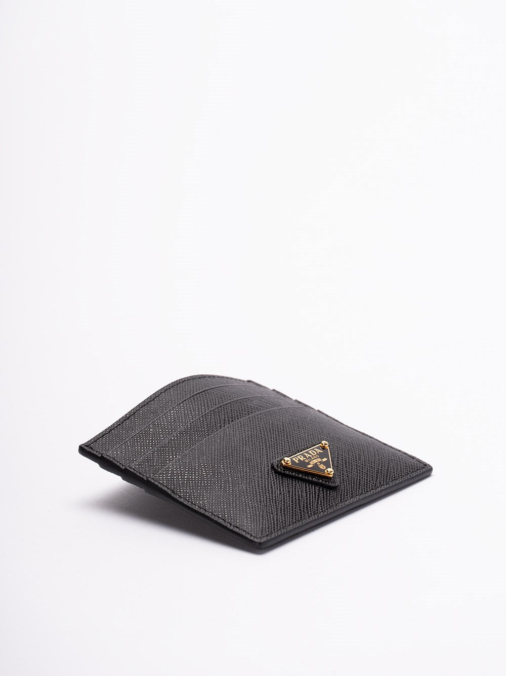 Prada Women Saffiano Leather Card Holder