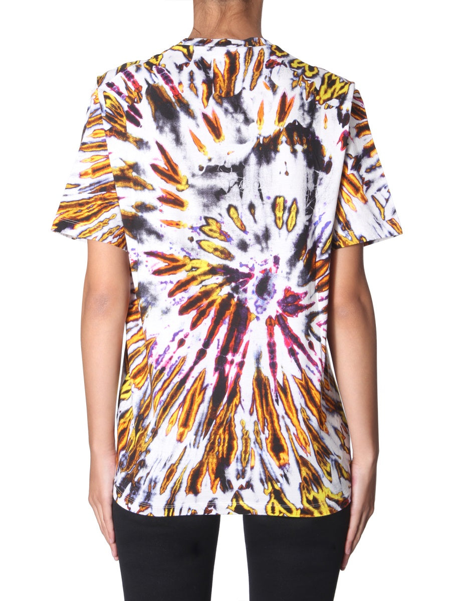 Dsquared2 Women Tie And Dye Print T-Shirt