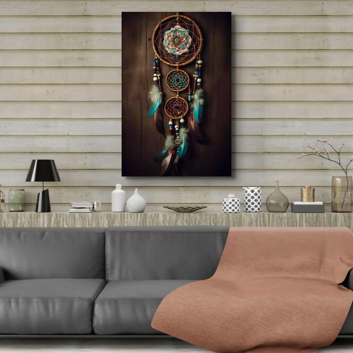Whispering Feathers Wall Art VI