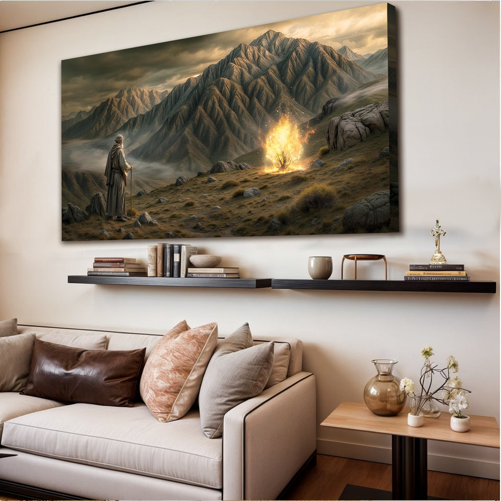 Burning Bush - Faith Wall Art