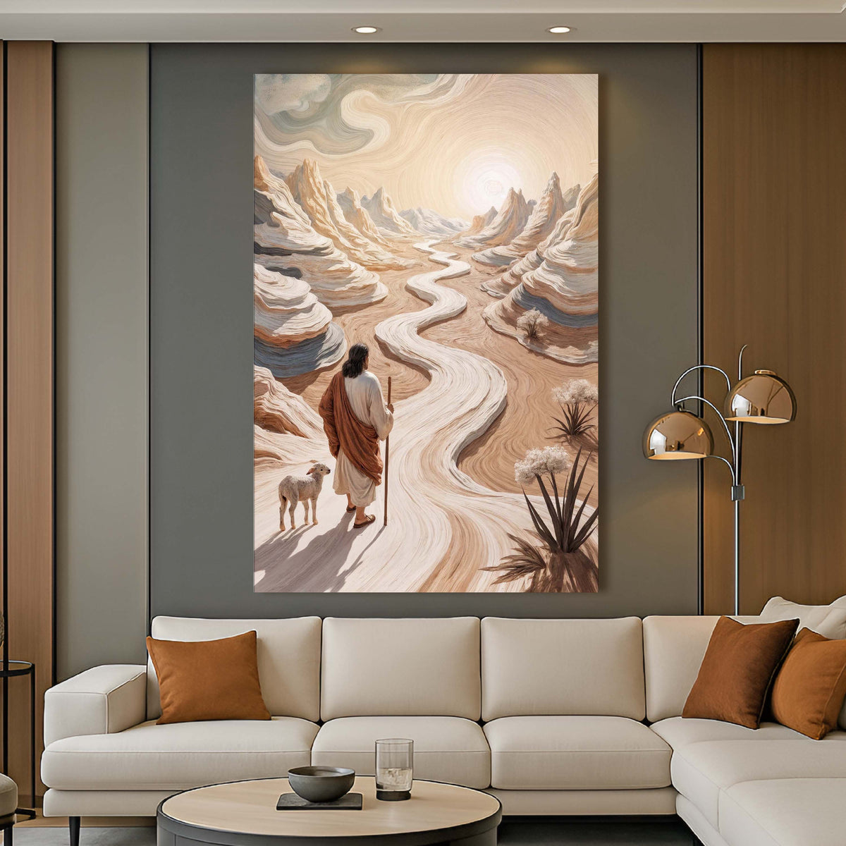Parable Of The Lost Sheep Faith Wall Art III