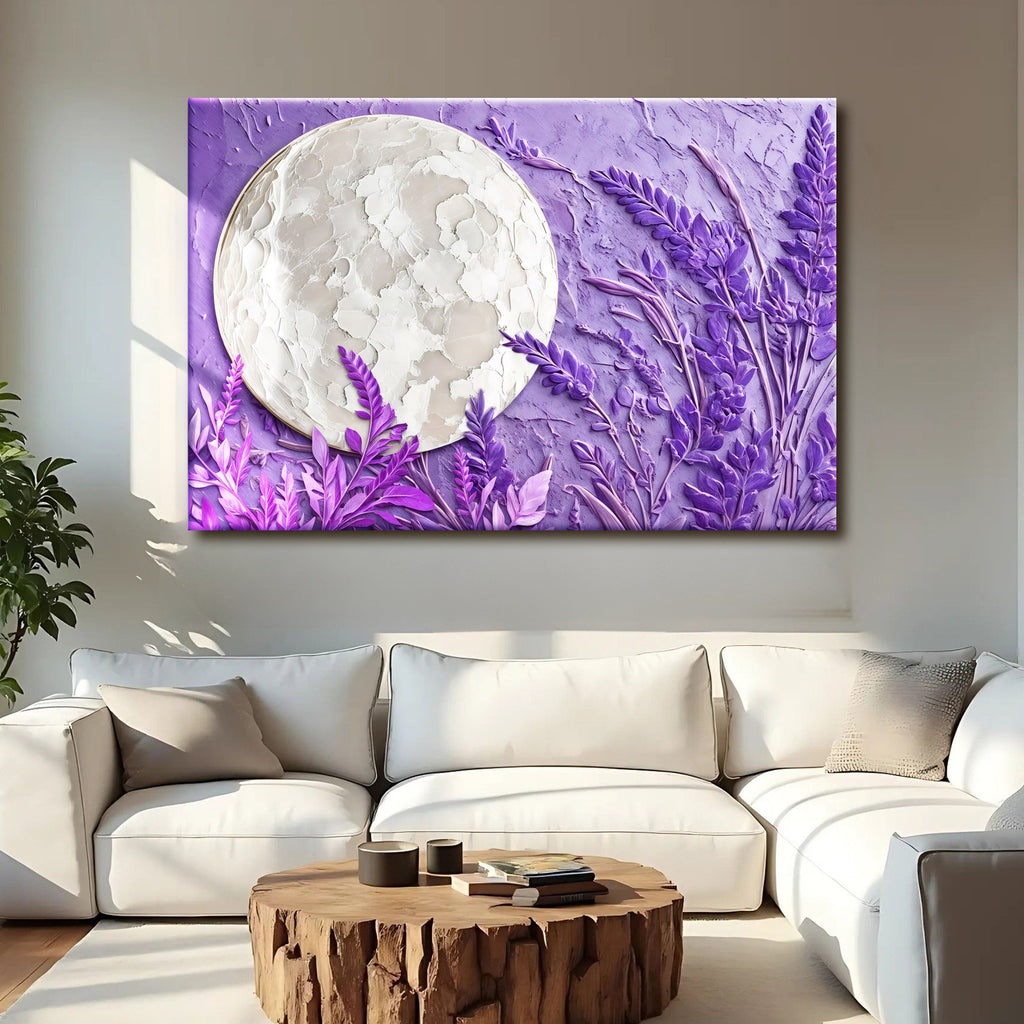 Lavander Moon Wall Art