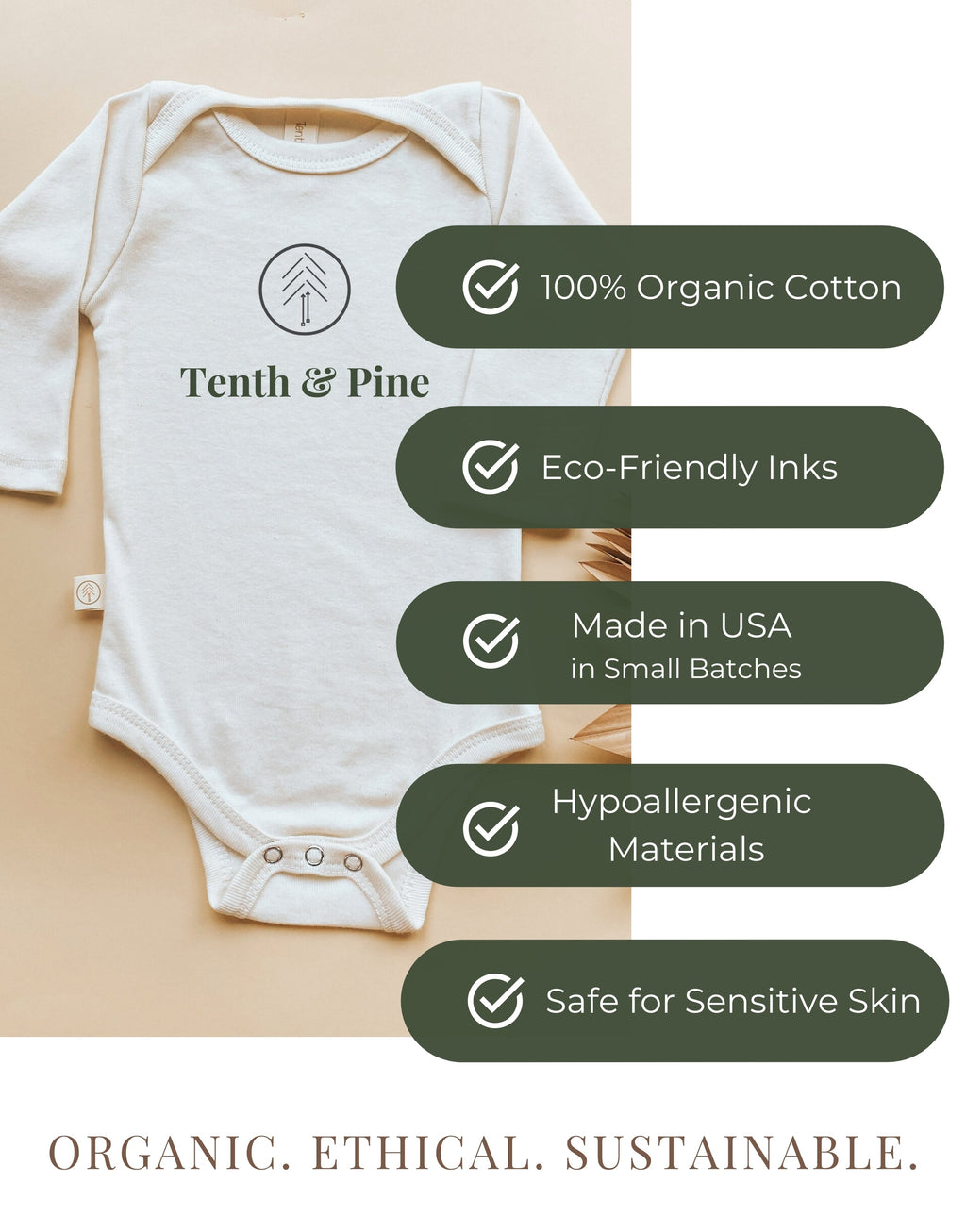 Gobble 'Til Ya Wobble Organic Bodysuit Long Sleeve