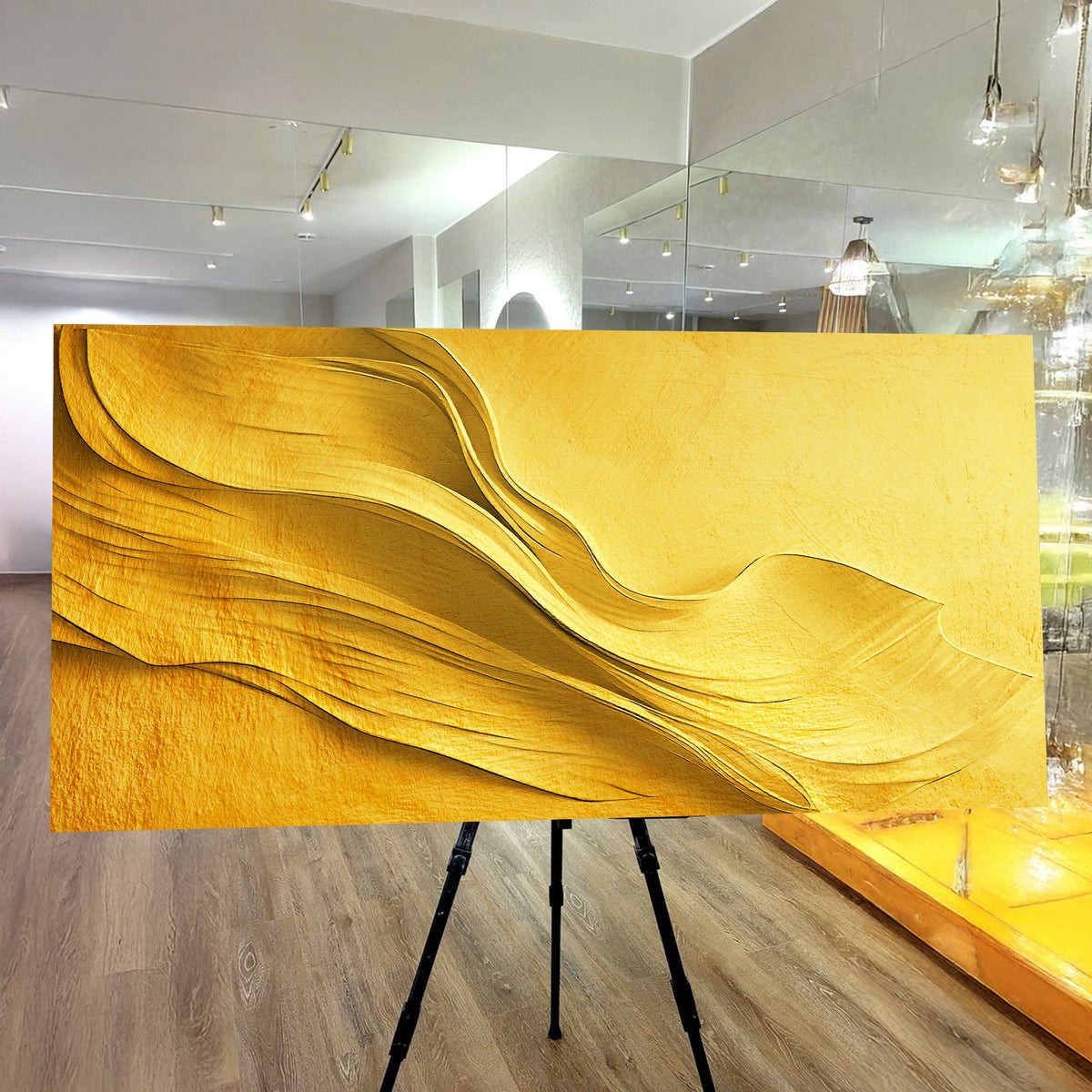 Gold Minimalist Wall Art