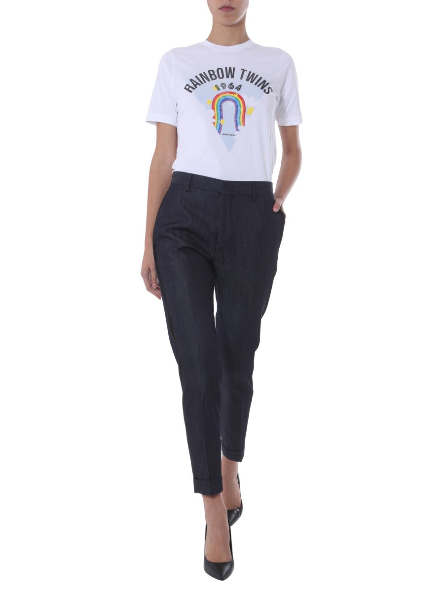Dsquared2 Women Round Neck T-Shirt