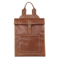 Flash Sale Vintage Brown Leather Backpack, Full Grain Leather Backpacks