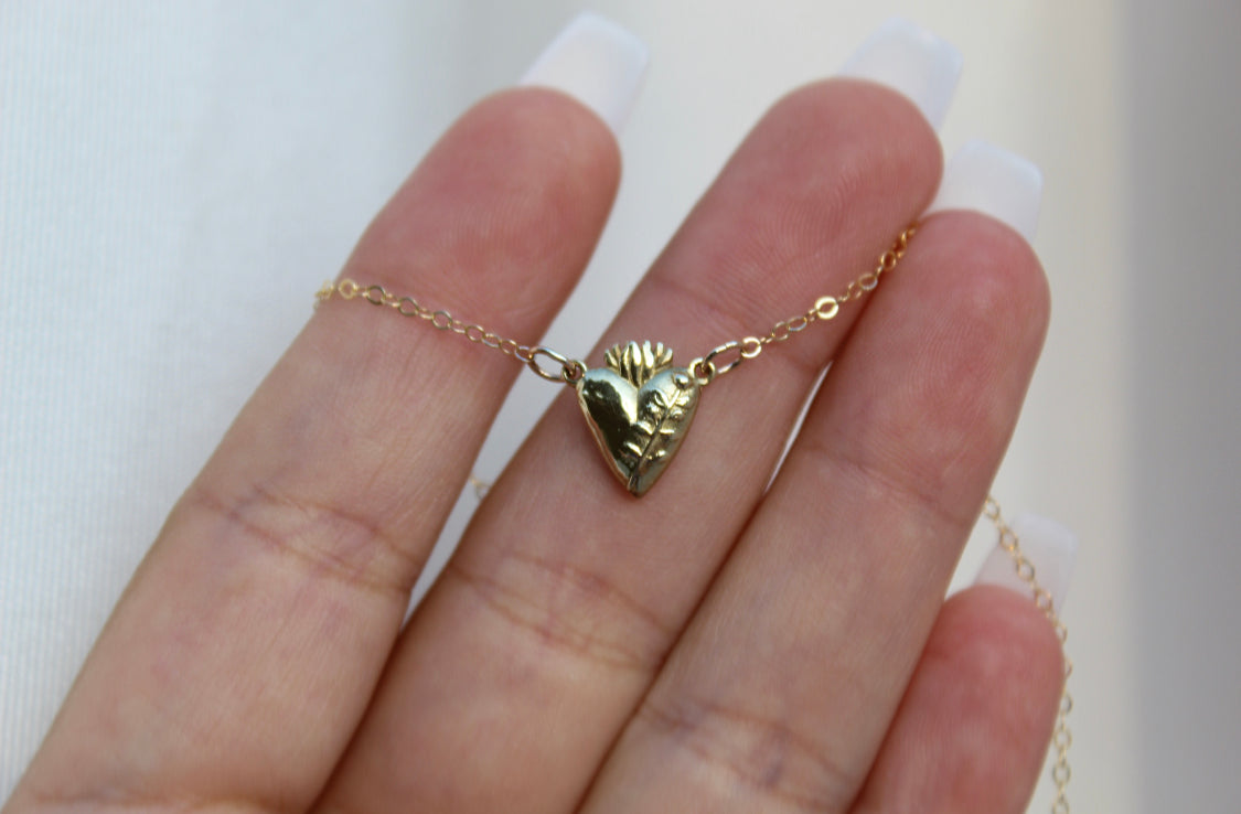 Chaste Heart Of St. Joseph Necklace