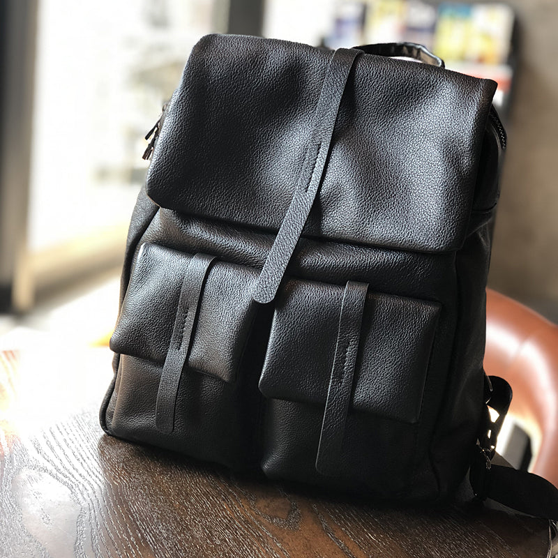 Women Full Grain Leather Backpack , Leather Laptop Backpack Purse, City School Bag, Best Gifts for her