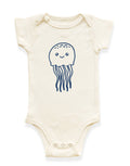 Jellyfish Organic Cotton Baby Bodysuit