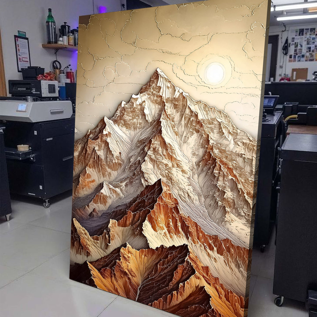 Minimalist Mountain Wall Art