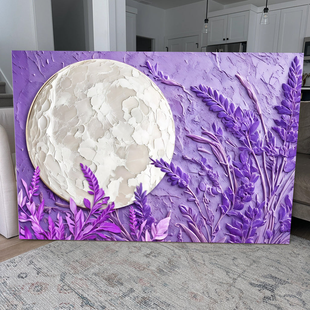 Lavander Moon Wall Art