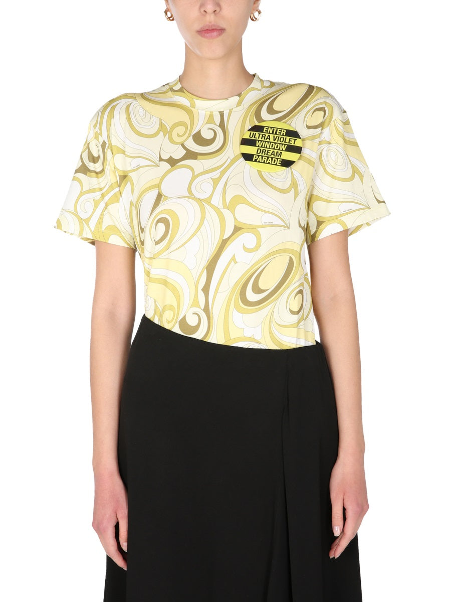 Raf Simons Women Crew Neck T-Shirt