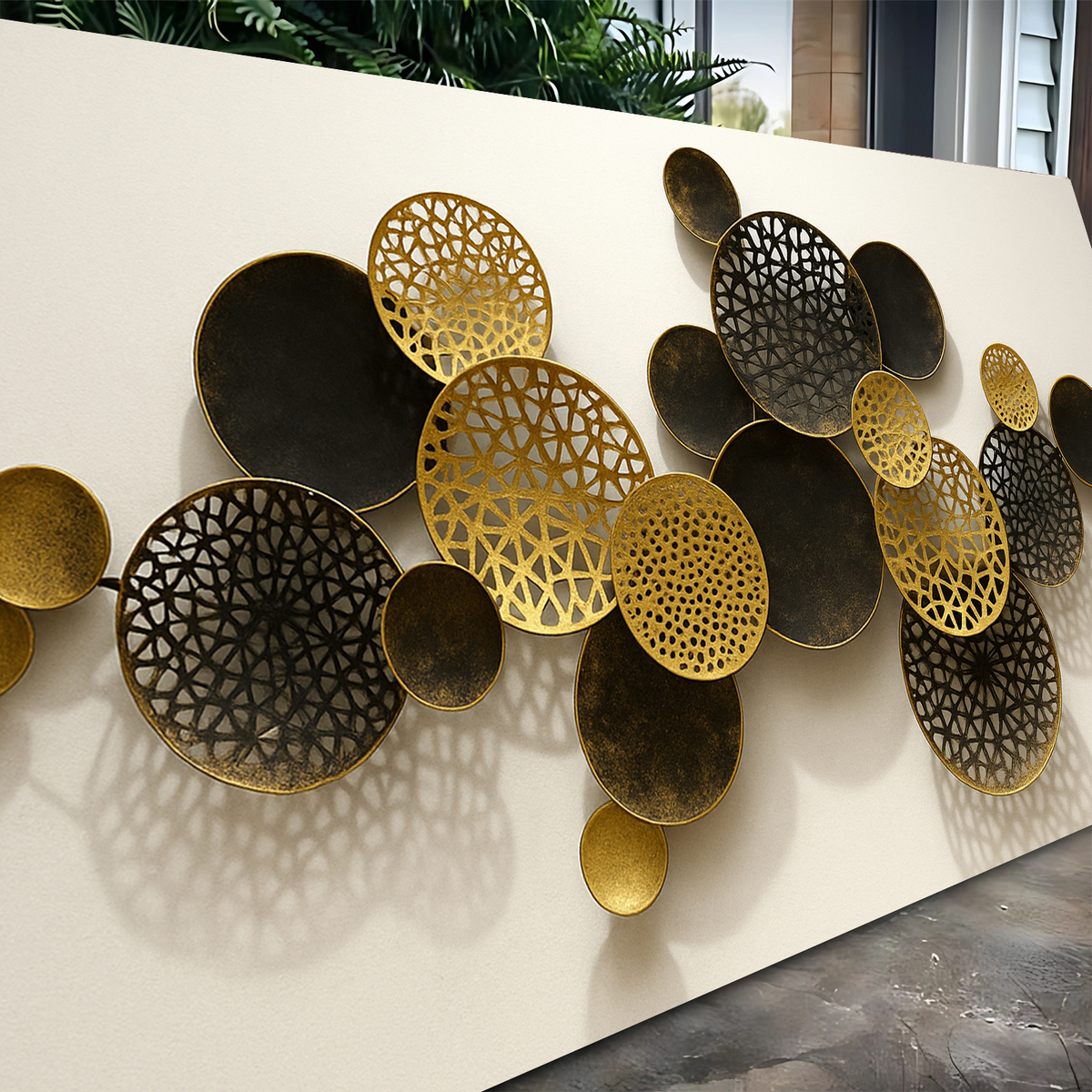 Lotus Leaf Abstract Wall Art V