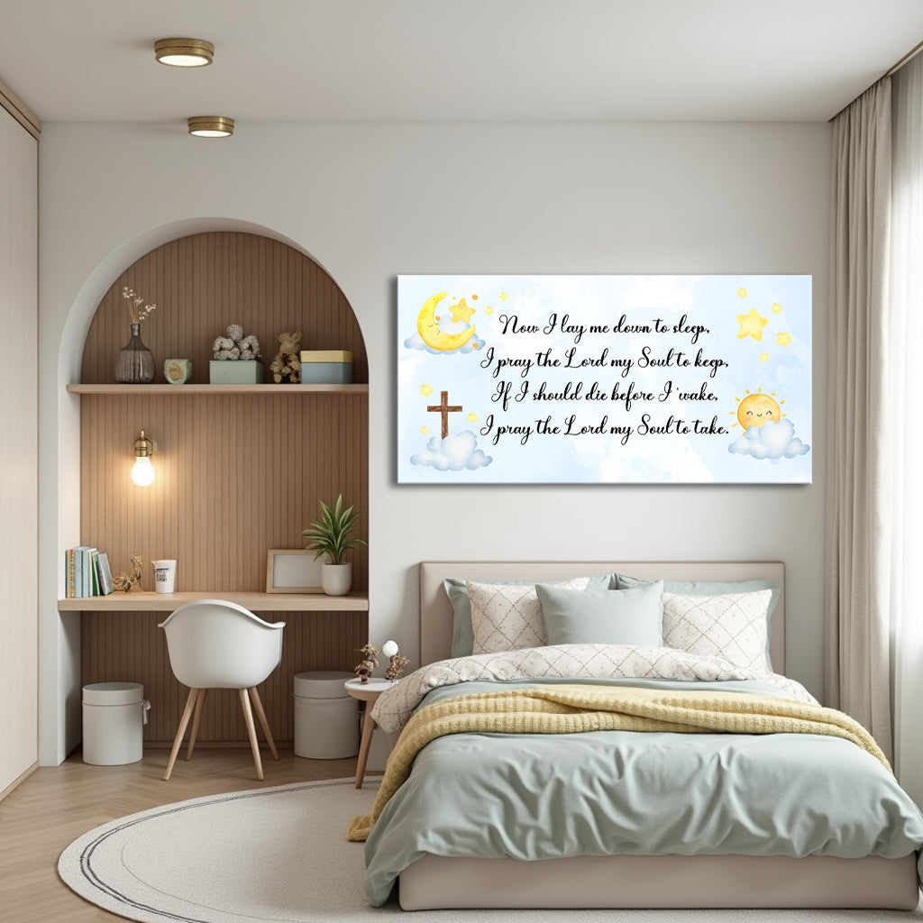 I Lay Me Down To Sleep Faith Sign II