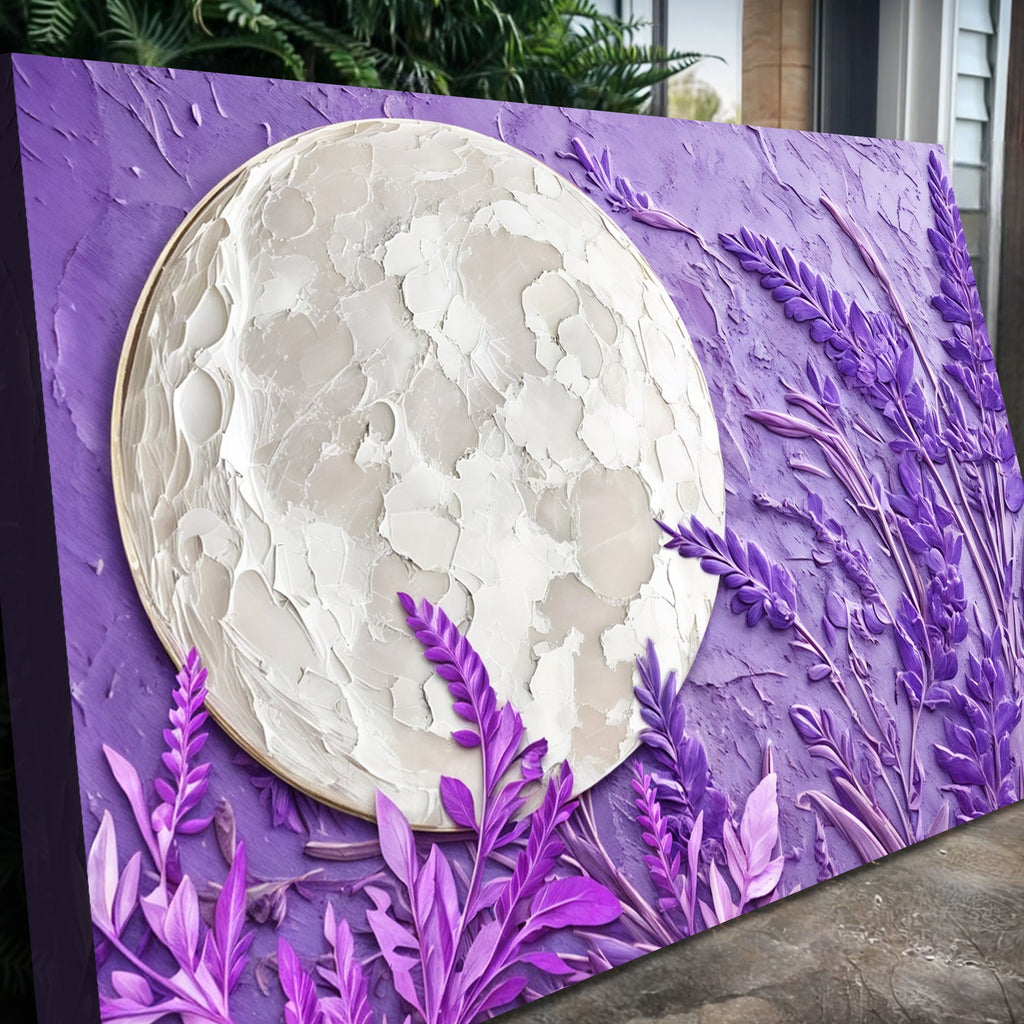 Lavander Moon Wall Art