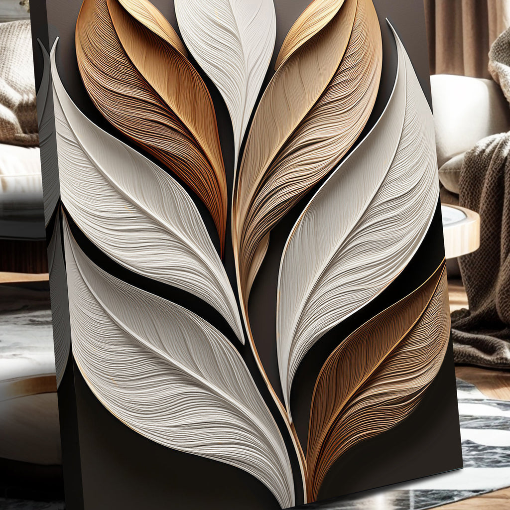 Elegant Leaf Wall Art