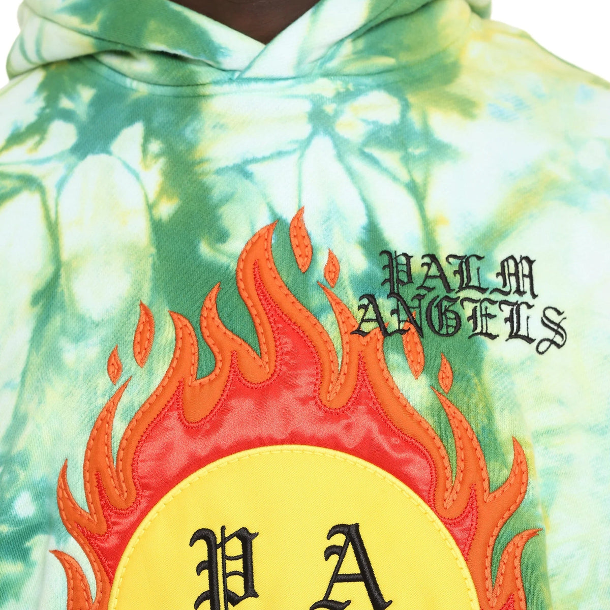 Palm Angels Hoodie Patch Sweatshirt Men