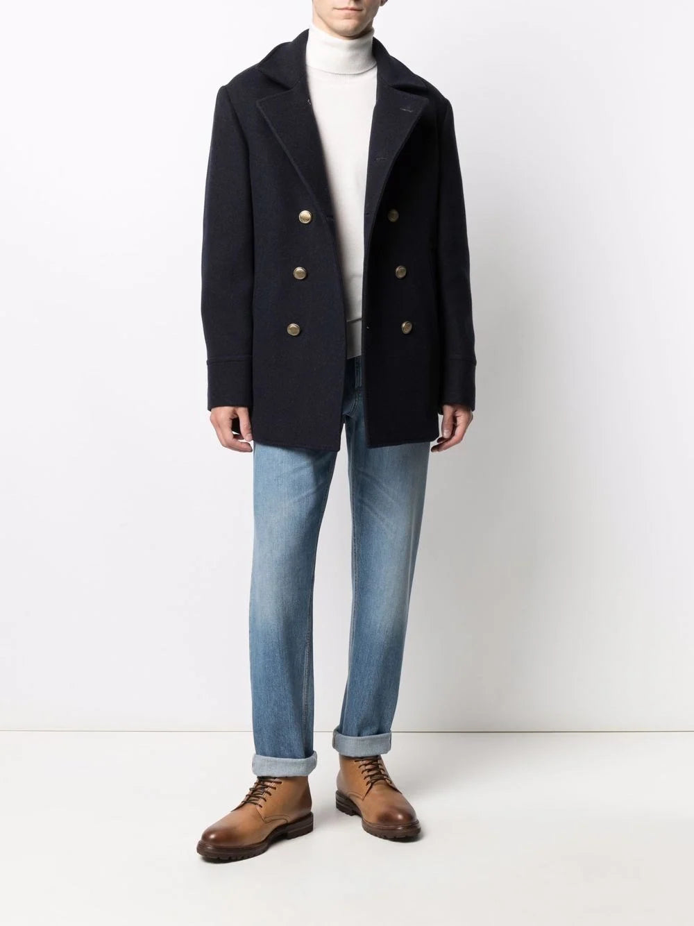 Brunello Cucinelli Men Cashmere Turtleneck Sweater