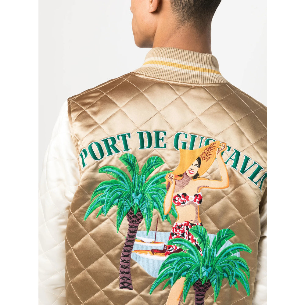 R H U D E Brown Jackets - Bomber Jackets Men
