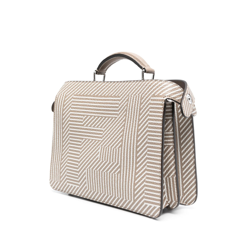 Fendi Neutrals Tote Bags Men