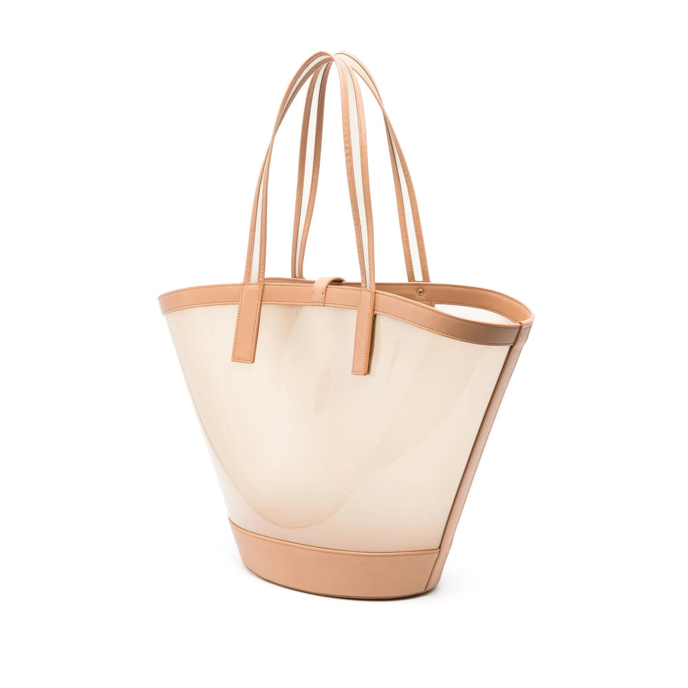 Saint Laurent Neutrals Tote Bags Women