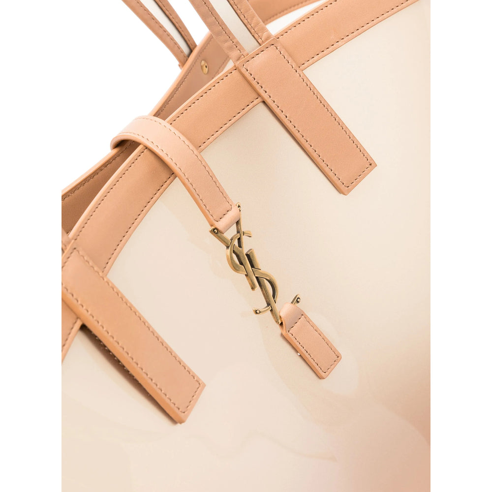 Saint Laurent Neutrals Tote Bags Women