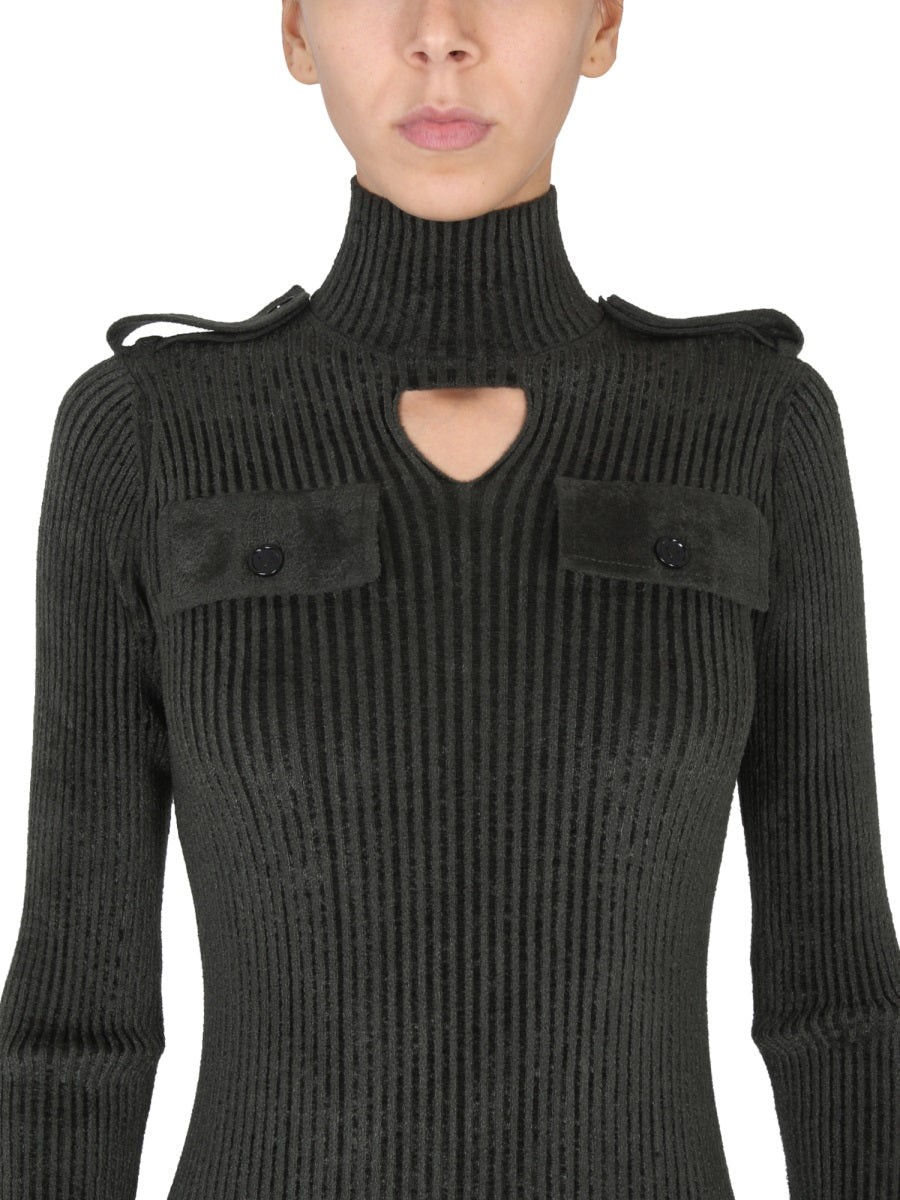 Bottega Veneta Women Maglia Military