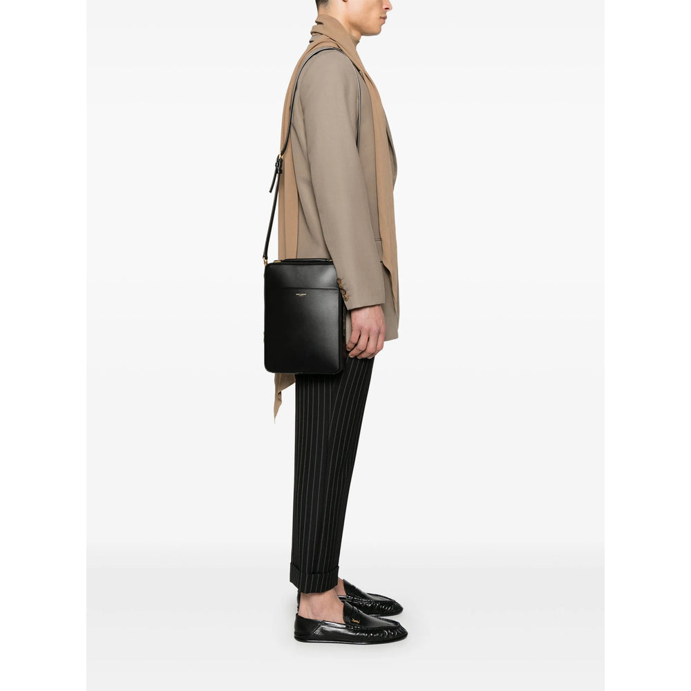 Saint Laurent Black Shoulder Bags Men