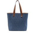 Fendi Blue Tote Bags Men