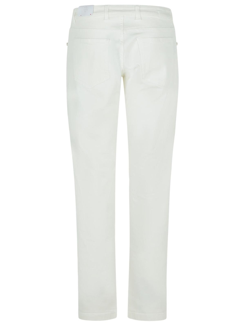 Eleventy White Cotton Pants Men