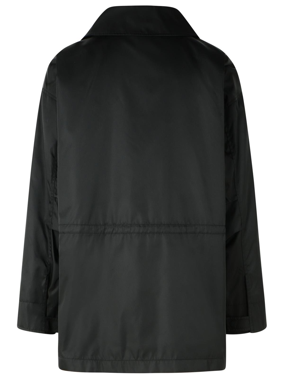 Jil Sander Black Polyamide Jacket Men