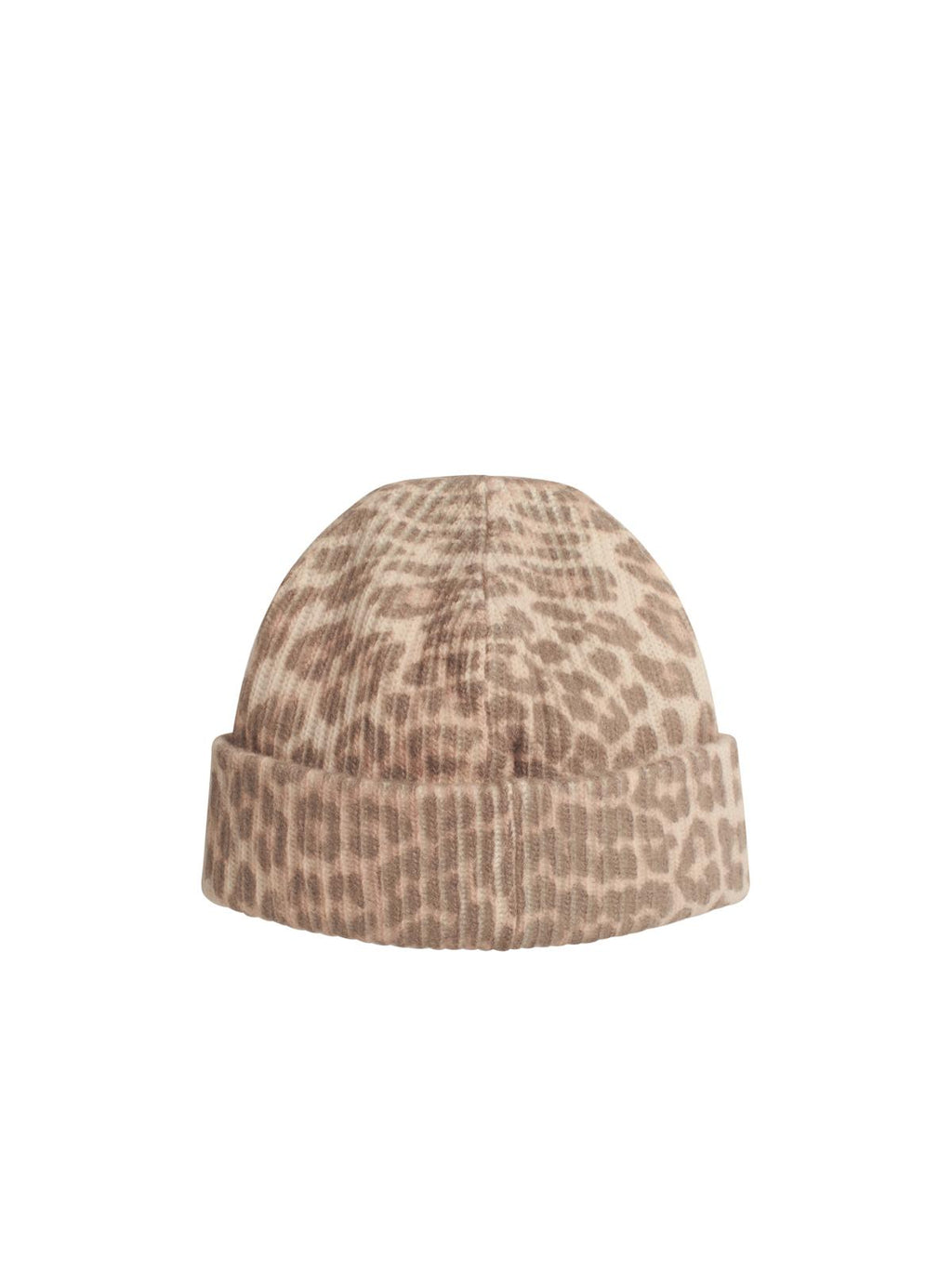 Ganni 'Leo' Multicoloured Wool Blend Beanie Women