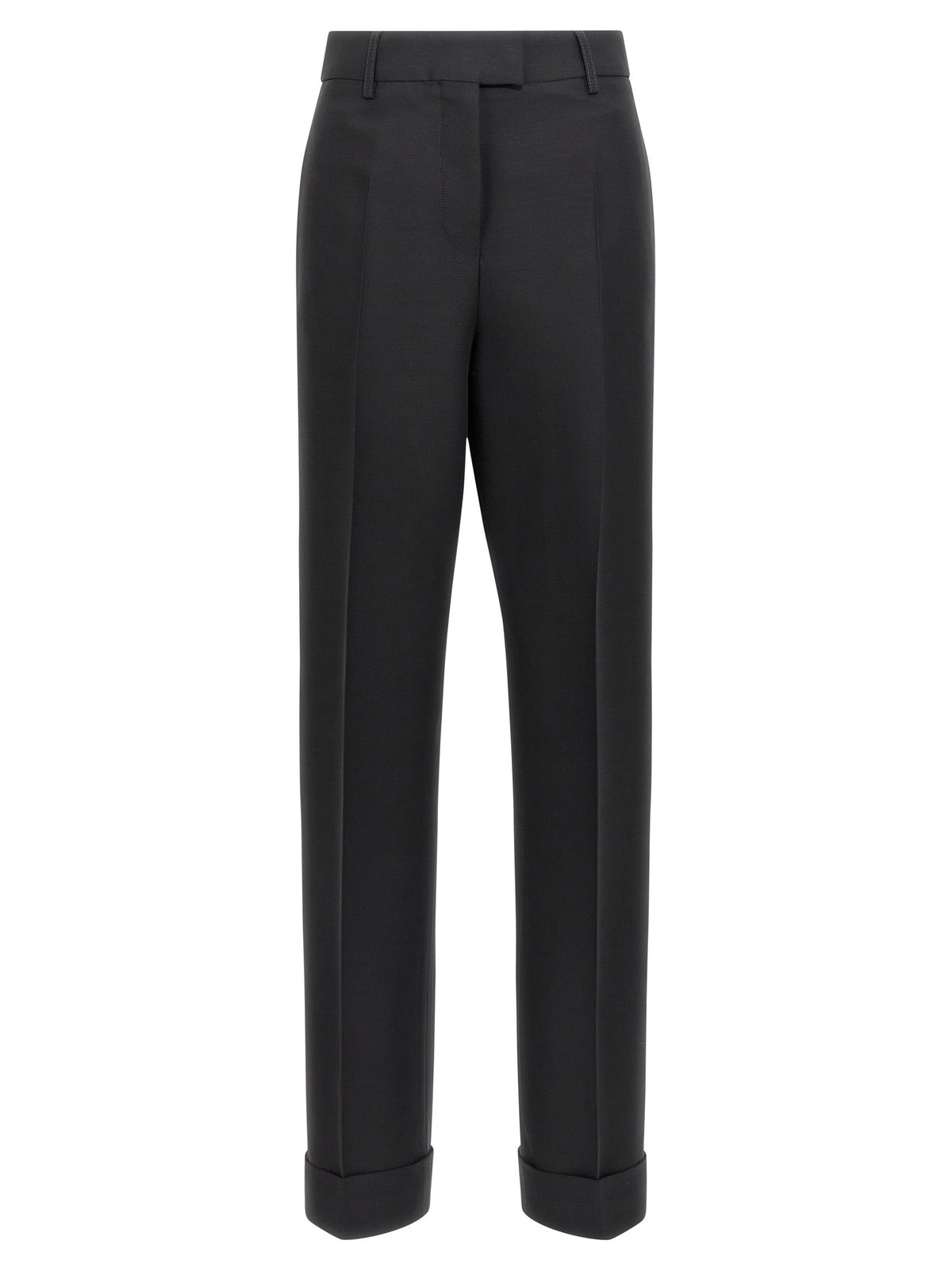 Ferragamo Women Stretched Pleated Trousers