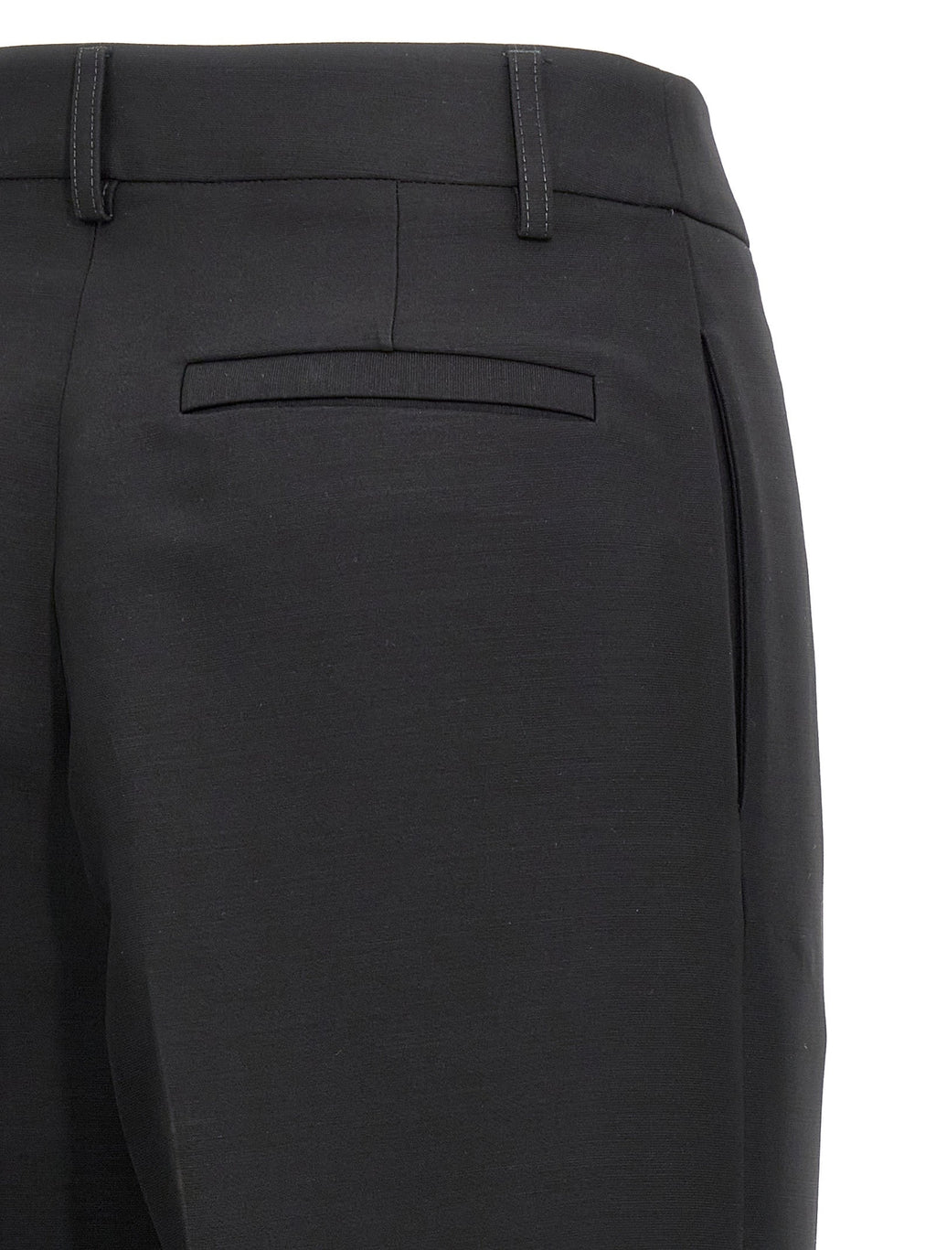 Ferragamo Women Stretched Pleated Trousers