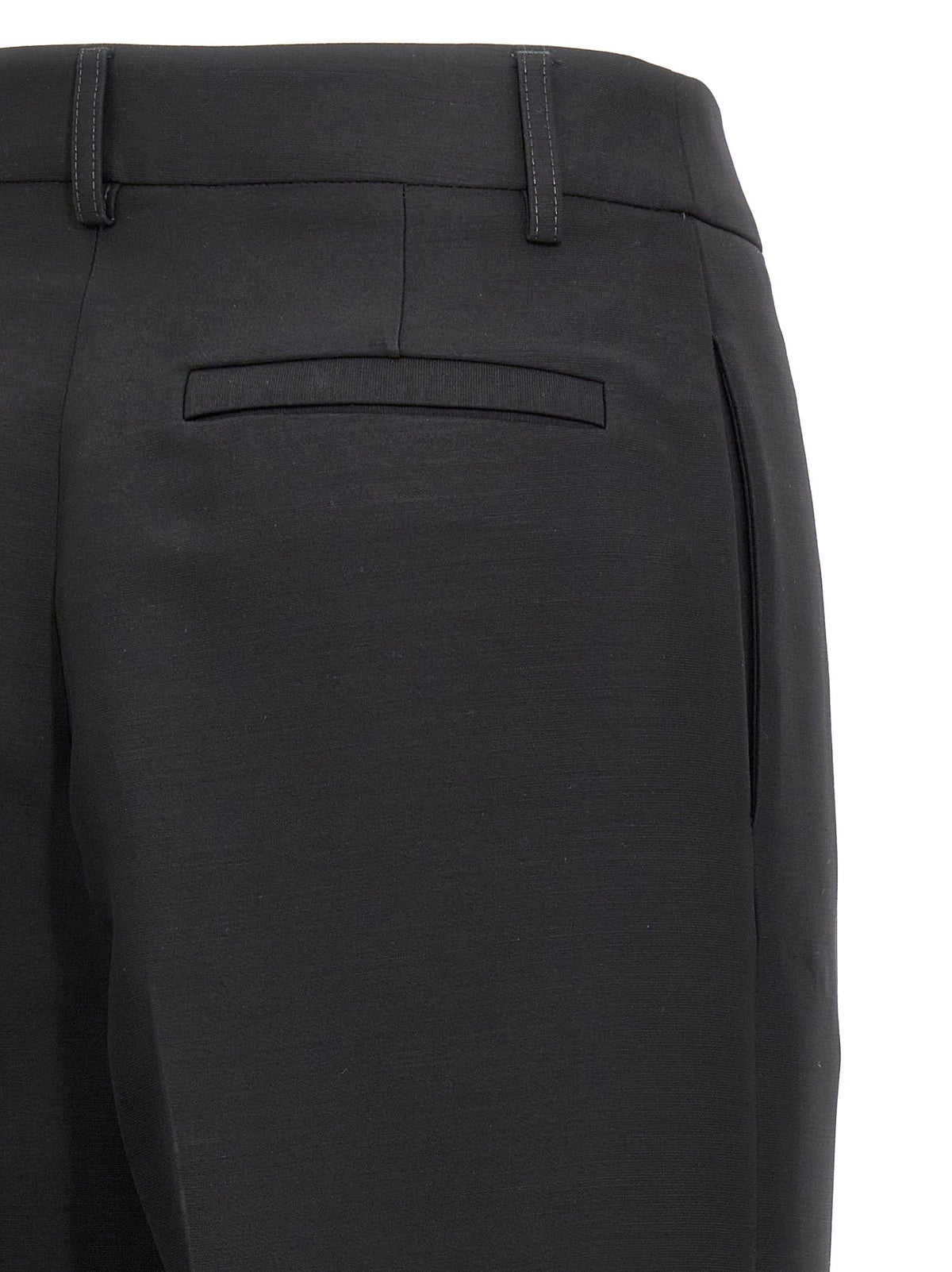Ferragamo Women Stretched Pleated Trousers