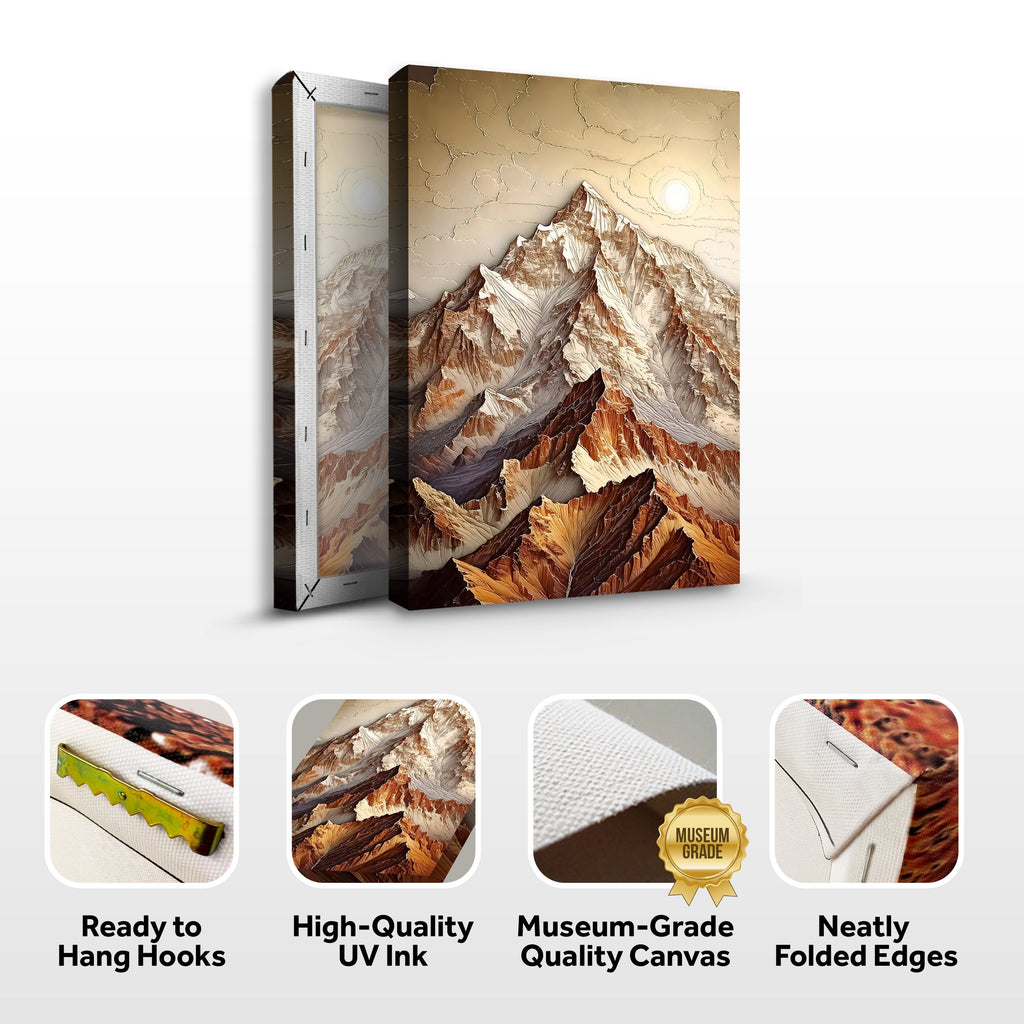 Minimalist Mountain Wall Art