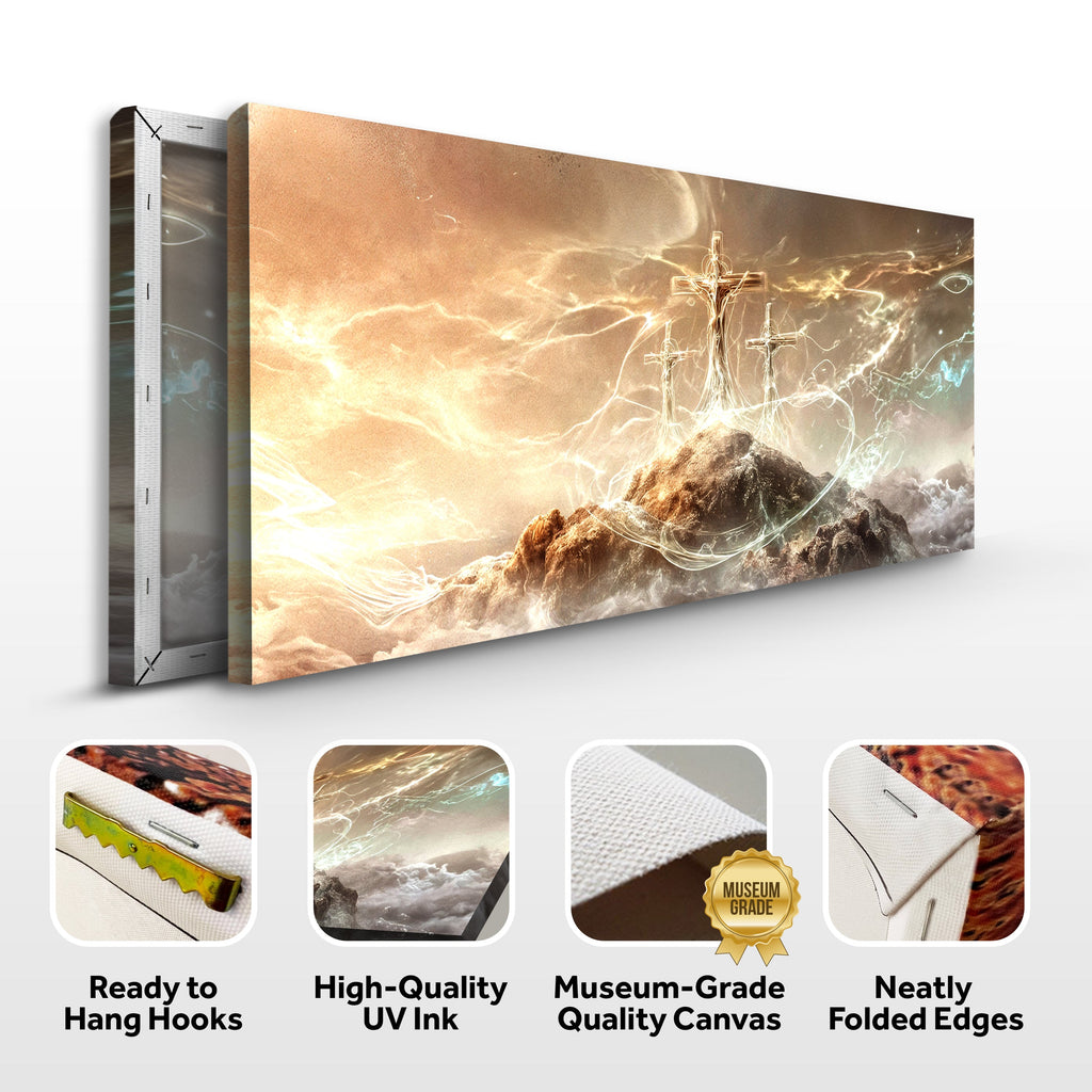 He Is Risen Faith Wall Art