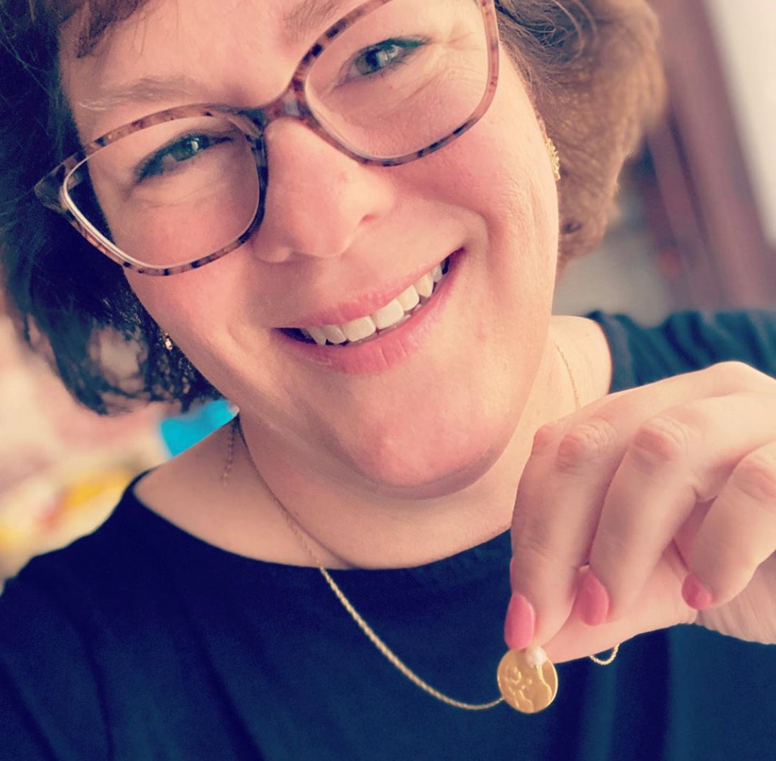 Jesus and Mary Necklace