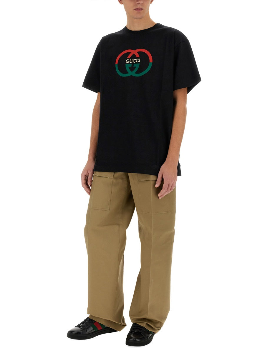 Gucci Men Cargo Pants