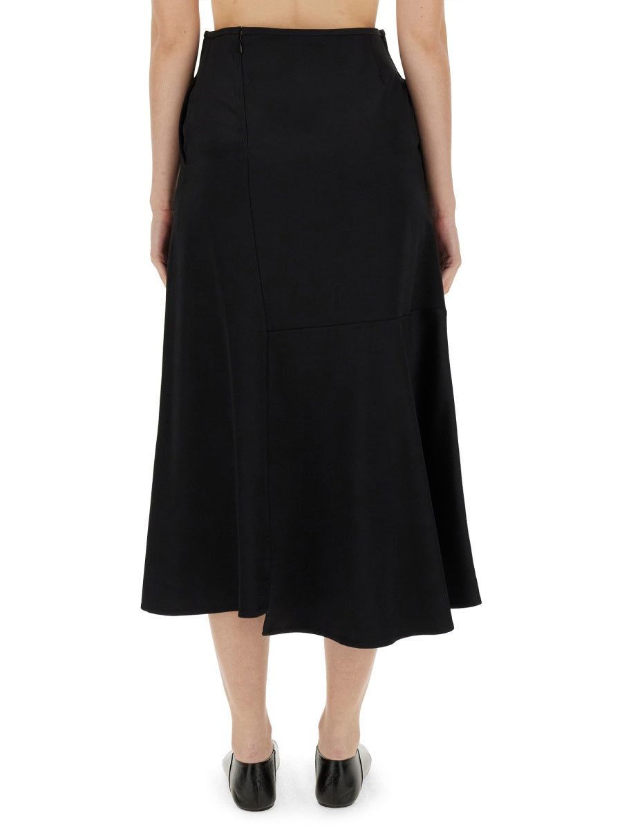 Jil Sander Women Flared Skirt