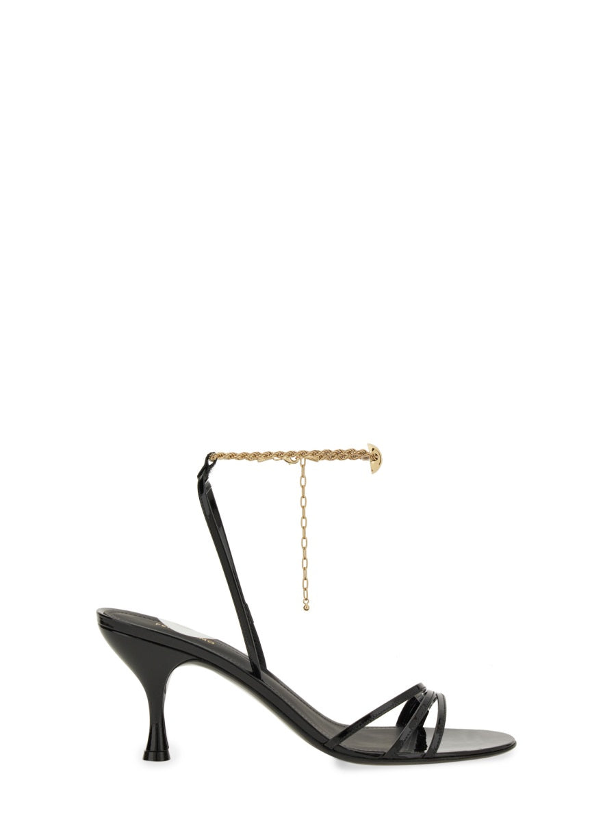 Ferragamo Women Sandal With Chain