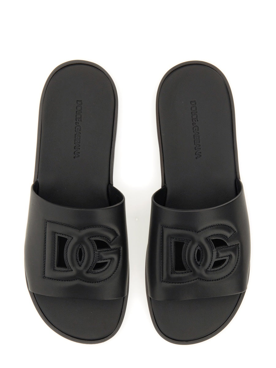 Dolce & Gabbana Men Sandal With Logo
