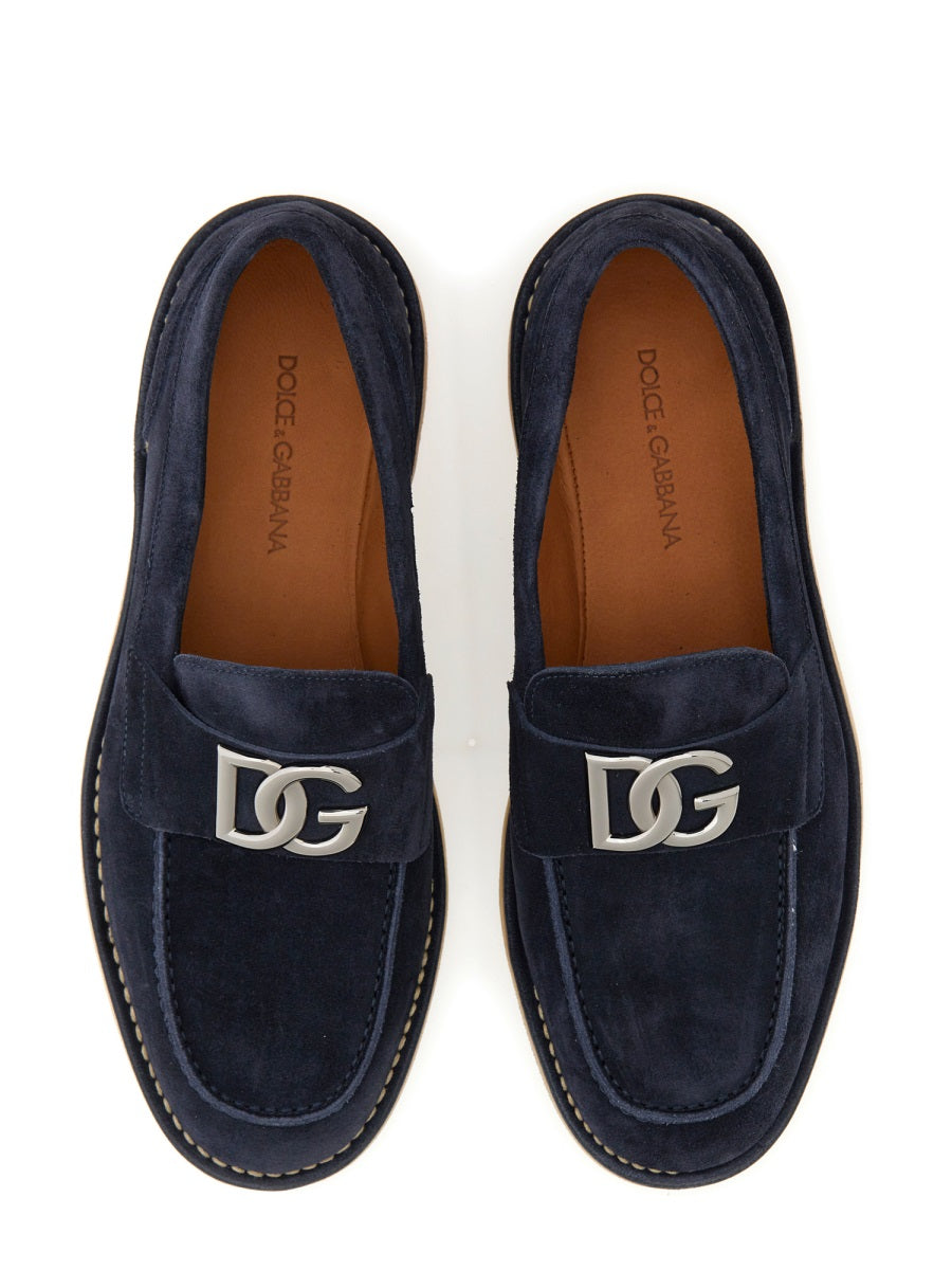 Dolce & Gabbana Men Suede Loafer