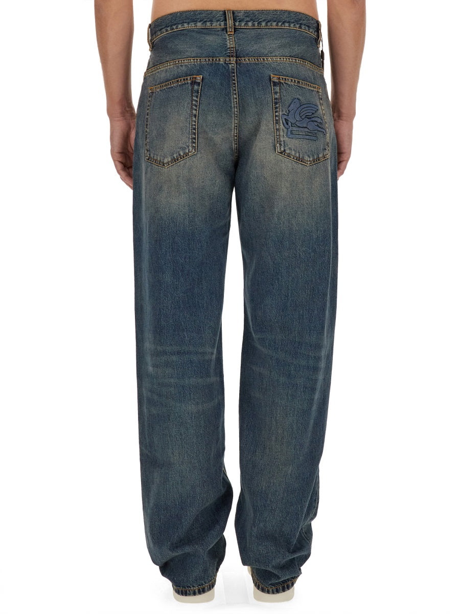 Etro Men Jeans In Denim
