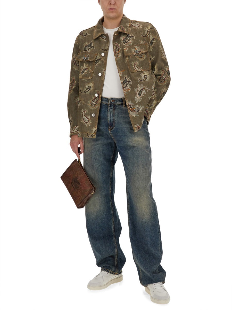 Etro Men Jeans In Denim