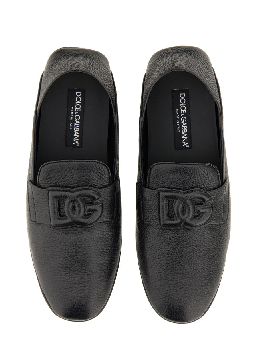 Dolce & Gabbana Men Driver With Logo